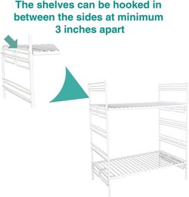 img 1 attached to 🔧 Grayline 40909: Organize Your Cabinets with 2 Adjustable Base Cabinet Helper in White