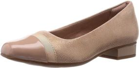 img 4 attached to 👠 Step in Style: CLARKS Women's Juliet Leather Synthetic Shoes and Pumps