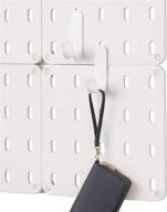 idesign bpa free plastic pegboard organizer industrial hardware logo