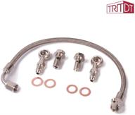 🚀 tritdt turbo oil feed line kit replacement for mini cooper s r55 r56 r57 r58 r59 r60 07-12 11657534454 - enhance turbo performance! logo