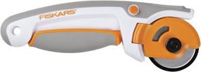 img 1 attached to 🔪 Fiskars Easy Change Ergo Control Rotary Cutter, 45mm - 197990-1001