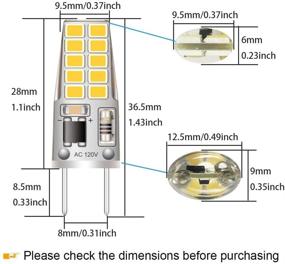 img 3 attached to 💡 Улучшенная галогенная диммируемая лампа на 110V 120V дневного света