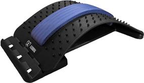 img 3 attached to 🔥 FLEXSSENTIAL: Ultimate Back Pain Relief - Lumbar Support & Spine Deck - Massager and Stretcher for Chronic Lower Back Pain