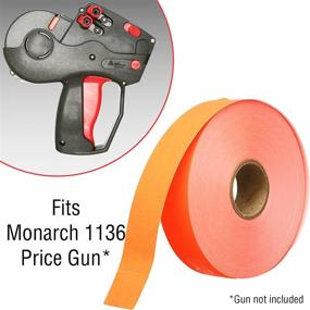 img 2 attached to 🏷️ Enhance Pricing Efficiency: Monarch 1136 Price Gun - Red Labels (4 Sleeves)