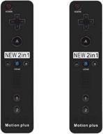🎮 sibiono - 2-pack wii remote motion plus controller for nintendo wii&wii u gamepads logo