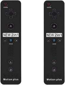 img 4 attached to 🎮 SIBIONO - 2-Pack Wii Remote Motion Plus Controller for Nintendo Wii&Wii U Gamepads