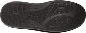 img 1 attached to Men's Galway Shoe in Black by Propet - Shoes, Loafers, and Slip-Ons for Men