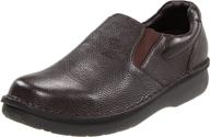 men's galway shoe in black by propet - shoes, loafers, and slip-ons for men logo