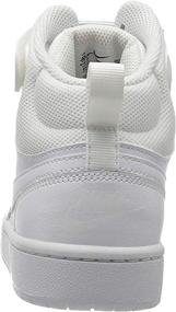 img 3 attached to Nike Court Borough Little Cd7783 100 Girls' Shoes