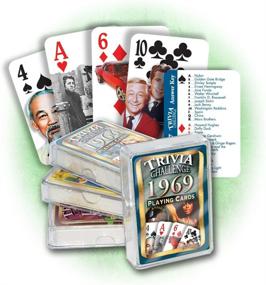 img 1 attached to 1969 Trivia Playing Cards - Perfect Birthday Gift for the Legends