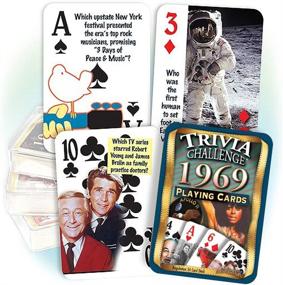 img 2 attached to 1969 Trivia Playing Cards - Perfect Birthday Gift for the Legends