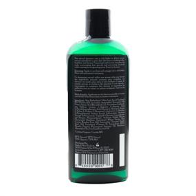 img 1 attached to 🌿 Organic Mint and Tea Tree Oil Daily Strengthening Shampoo for Men by Brickell - Soothes Dry & Itchy Scalp, Sulfate & Paraben Free, 8 Ounce, Refreshing Scent