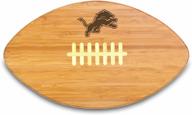 detroit touchdown bamboo cutting 16 inch logo