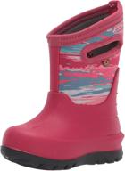 bogs classic rain amazed print обувь для мальчиков для активного отдыха на открытом воздухе логотип