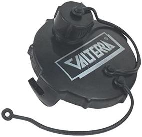 img 2 attached to 🚽 Valterra T1020-1 Black Waste Valve Cap - 3-inch with Capped 3/4-inch GHT
