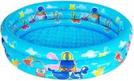 ultimate fun in the sun: big summer kiddie swimming inflatable логотип