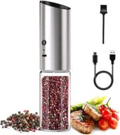 🧂 directgo electric salt and pepper grinder set: rechargeable, refillable, and adjustable coarseness - ymq001 logo