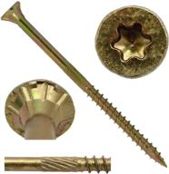 🌟 maximizing efficiency with gold star screw drive pound fasteners logo