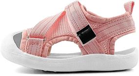 img 3 attached to Sandals Lightweight Anti Slip Aquatic Numeric_5_Point_5 Sports & Fitness