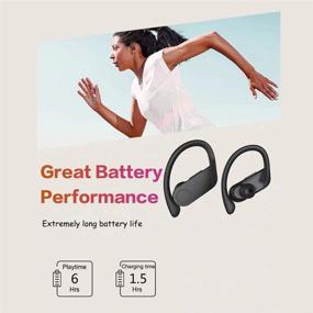 img 1 attached to Wireless Bluetooth Charging Waterproof Microphone Headphones and Earbud Headphones