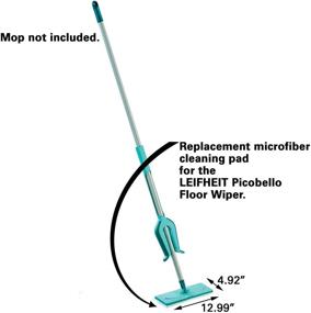 img 2 attached to Leifheit All-Purpose 🧹 Flat Mop Head Replacement