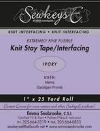 ivory fusible sewkeyse extremely interfacing logo