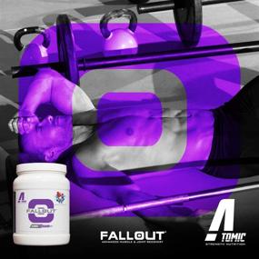 img 4 attached to 💪 Атомная сила питания - Порошок Fallout Advanced Muscle & Joint Recovery, BCAA Aminos + Восстановление суставов и увлажнение - Вкус Blue Raz - 1,1 фунта: Максимизация восстановления мышц и восстановление суставов.