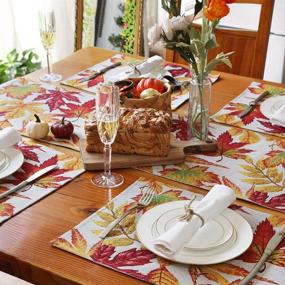 img 1 attached to Thanksgiving 🍂 Tassel Decorative Table Runners