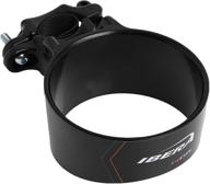 ibera bike handlebar cup holder: black, multi-way mount for commuters and road bikers logo