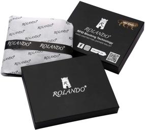 img 1 attached to 💼 Rolando Original: Handcrafted Bi Fold Currency Men's Accessories - Wallets, Card Cases & Money Organizers