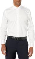 👔 effortlessly stylish: buttoned spread collar non iron sleeve men's clothing for shirts. логотип