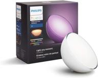 💡 переносная настольная лампа philips hue go white and color с возможностью регулировки яркости: led-освещение умного типа (требуется хаб hue, совместим с alexa, homekit и google assistant) логотип