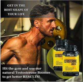 img 1 attached to Boost Stamina and Strength Naturally: SFPActive Men's Test Booster with Horny Goat Weed and Tribulus Terrestris