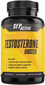 img 4 attached to Boost Stamina and Strength Naturally: SFPActive Men's Test Booster with Horny Goat Weed and Tribulus Terrestris