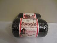 bonnie macrame craft cord 6mmx100yd black logo