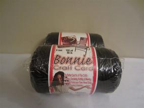 img 2 attached to Bonnie Macrame Craft Cord 6Mmx100Yd Black