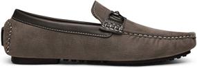 img 2 attached to Bruno Marc Hugh 01 Leather Driving Men's Shoes for Loafers & Slip-Ons