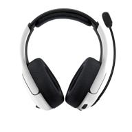 🎧 pdp gaming lvl50 wireless headset with mic for xbox one, series x, s - pc, laptop compatible - noise cancelling microphone, bass boost, lightweight, soft comfort over ear headphones - white and green logo