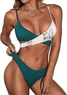 👙 zaful women's colorblock swimwear - stylish swimsuits for women logo