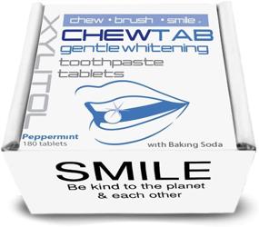 img 3 attached to 💎 Whitening Toothpaste Tablets: Weldental Chewtab Gentle Peppermint Refill - Effortless Dental Care