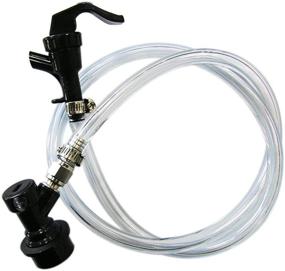 img 1 attached to 🍺 LUCKEG 10ft Draft Beer Line Kit: 3/16" ID X 7/16" OD for Homebrewing Liquid with Screw Clamps - Ultimate Solution for Perfect Pouring!