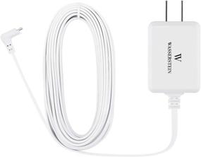 img 4 attached to 🔌 Wasserstein Quick Charge 3.0 Power Adapter for Arlo Pro, Pro 2, Go - Weatherproof (White)