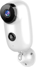 img 4 attached to 📷 Viseefocu 1080P Battery Powered Outdoor Security Camera - Wireless Home Security System with 2.4G WiFi, Waterproof, Night Vision, Motion Detection, 2-Way Audio, SD/Cloud Storage