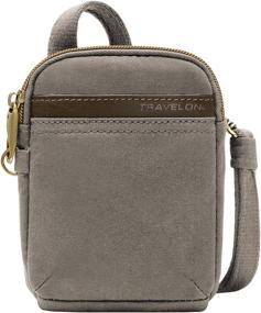 img 4 attached to 👜 Secure and Stylish: Travelon Anti-Theft Courier Crossbody Cross Women's Handbags & Wallets