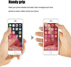 img 3 attached to 📱 4 Pack Cell Phone Finger Kickstand Loop Mount Stent 360 Degree Rotary Hand Grip - Compatible with iPhone 11 Pro Max X XS 8 7 Plus Galaxy S9 (Black+Rosegold)