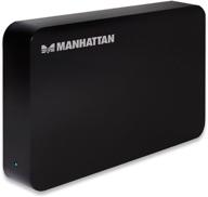 💾 enhanced manhattan superspeed usb 3.5-inch sata external drive enclosure (130295) logo