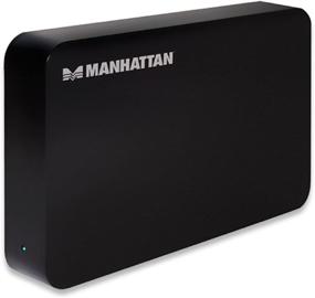 img 4 attached to 💾 Enhanced Manhattan SuperSpeed USB 3.5-Inch SATA External Drive Enclosure (130295)