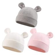 duoyeree newborn adorable cotton beanie bedding logo