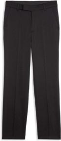 img 4 attached to Boys' Dress Pants in Black - Calvin Klein Front Clothing