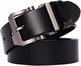 img 2 attached to BISON DENIM Genuine Leather Buckle